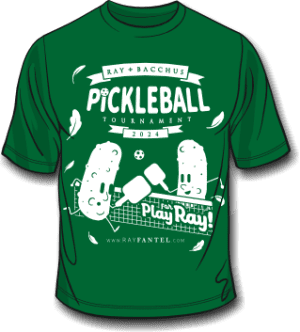 Pickleball Tournament T-shirts 2024